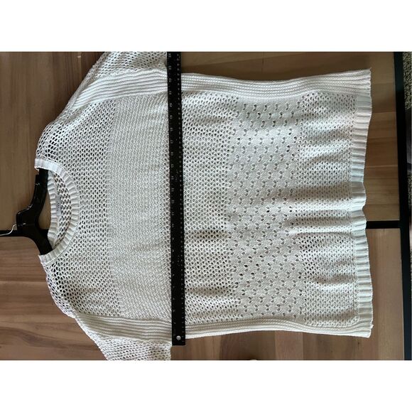 Avon Studio 1886 Open Weave Drop Shoulder Sweater Size xl - Picture 7 of 7